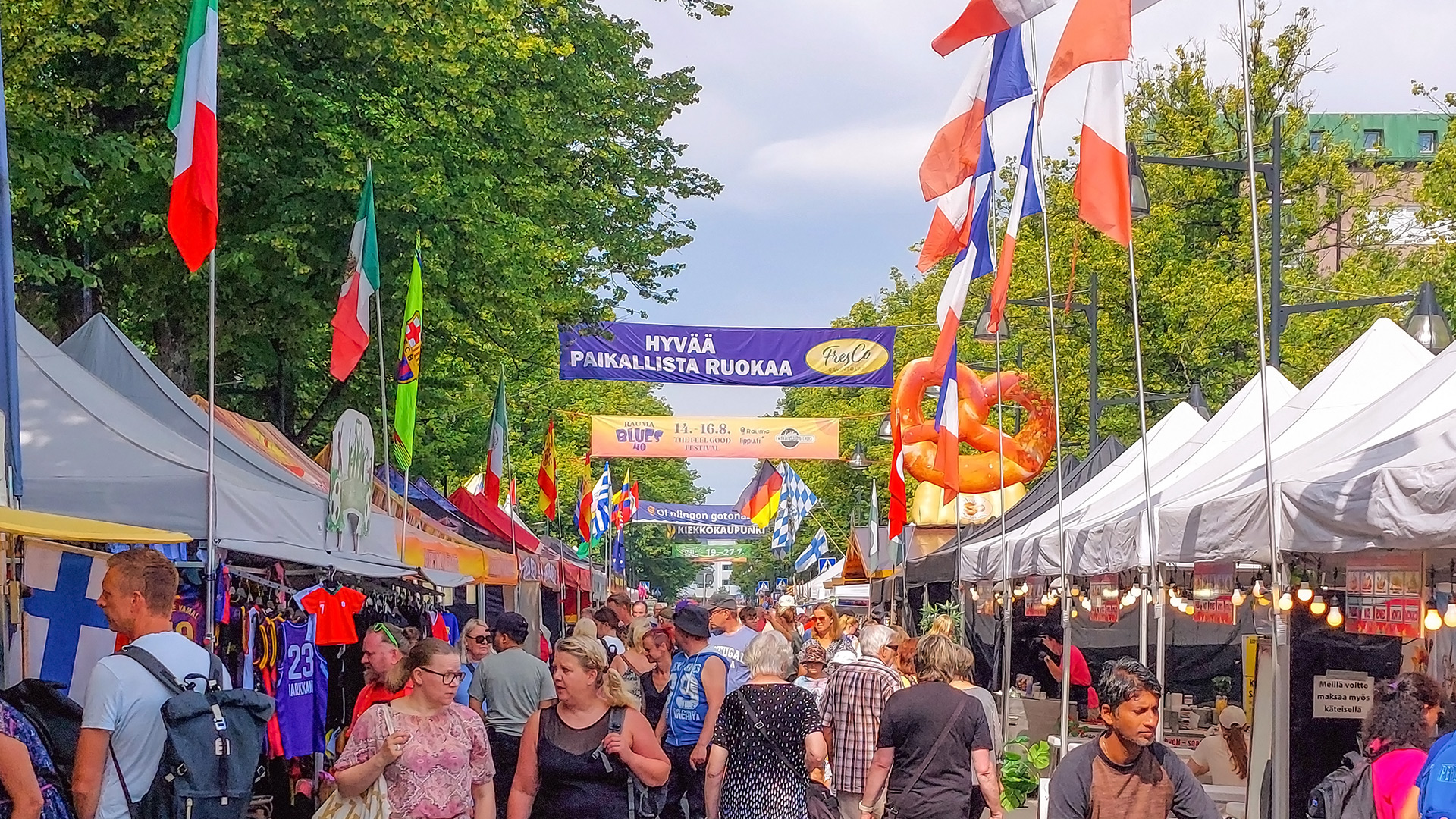 Rauma Kansainväliset Suurmarkkinat 07.2025 - Valtakatu